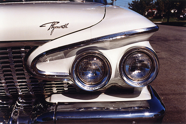 1961 Plymouth Custom Suburban Headlight